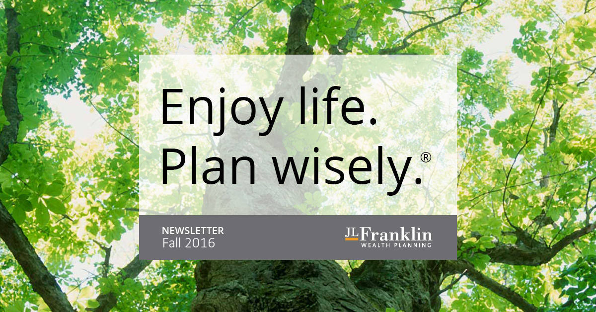 Wealth Planning Quarterly - JLFranklin Wealth Planning